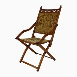 Victorian Safari Folding Chair, UK, 1880s