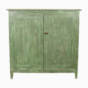 Swedish Painted Pine Cabinet, 1890s