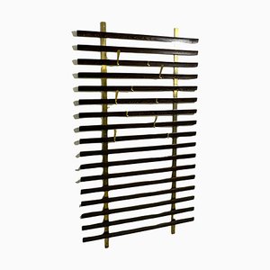 Mid-Century Slatted Coat Rack by Jules Wabbes, 1950s