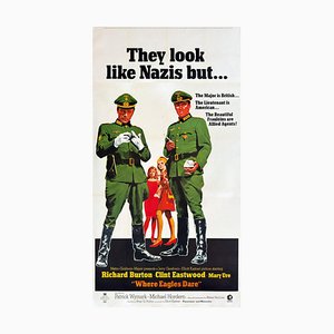 Poster "Where Eagles Dare", USA, 1968
