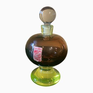 Botella de cristal de Murano con Topper