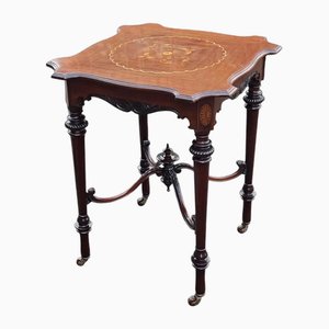 Late 19th Century Mahogany and Inlaid Centre Table, 1890s