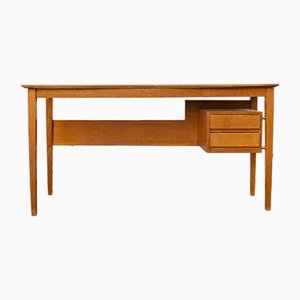 Bureau Vintage en Bois, Italie, 1950s