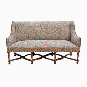 Louis XIV Bench with Highback