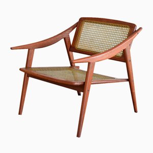 Poltrone Roset in teak di Michel Ducoy per SNA, 1952, set di 2