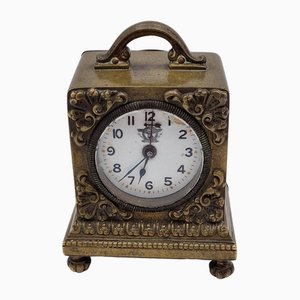 Early 20th Century Roman Bronze Clock