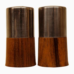 Salt and Pepper in Rosewood, 1970s, Set of 2