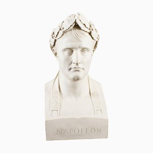 Bust of Napoleon Bonaparte as Caesar, 20th Century, Composite Marble