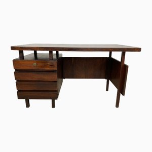 Brauner Vintage Schreibtisch aus Palisander