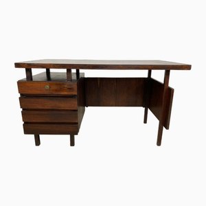 Vintage Brown Rosewood Desk
