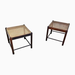 Tabouret Marcos Vintage en Paille