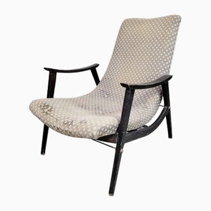 Gelli Grey Armchair in Rosewood