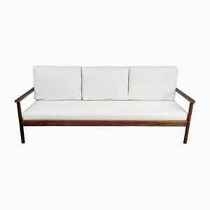 Vintage Arnoult Sofa in Weiß