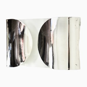 Chrome Sconce attributed to Tobia & Afra Scarpa for Flos, 1960s