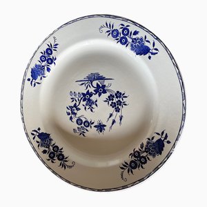 Large Plate from Boch Frères, 1930s