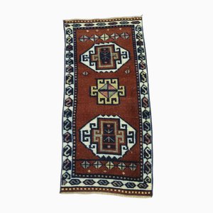 Kleiner türkischer Vintage Teppich, 1960er
