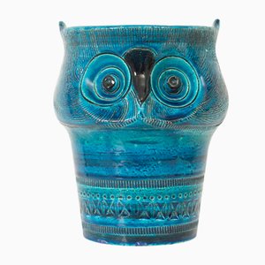 Búho de cerámica de Aldo Londi para Bitossi, años 60