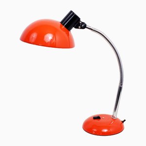 Lampe de Bureau Sarlam Vintage Orange, 1970s