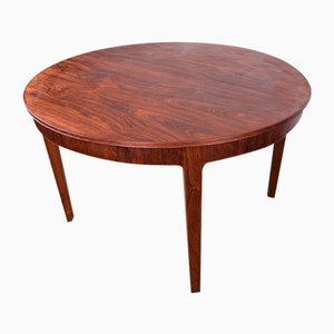 Large Danish Dining Table in Rosewood by Hugo Frandsen for Spottrup, 1960s