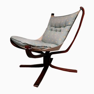 Chaise Falcon Vintage par Sigurd Ressell pour Vatne Møbler, 1970s