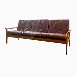 Dänisches Teak Sofa von Hans Olsen für CS Møbler, 1970er