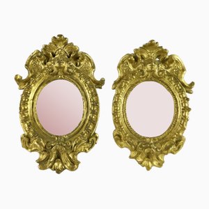 Roman Golden Terracotta Frames, 1700s, Set of 2