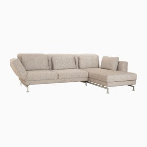 Moule Corner Sofa in Gray Fabric from Brühl