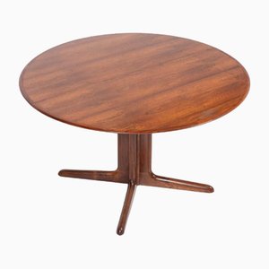 Table Ronde Mid-Century de Dyrlund, Danemark, 1960s