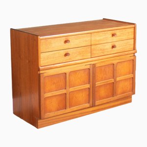 Squares Sideboard aus Teak von Nathan, 1960er