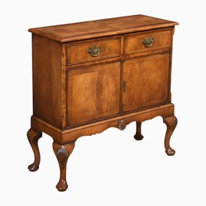 Queen Ann Walnut Cupboard, 1890s