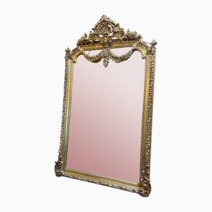 Large French Style Giltwood Mirror