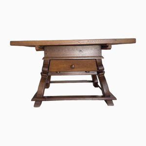 Tavolo da lavoro rustico in legno