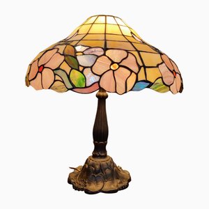 Lámpara de mesa Tiffany vintage