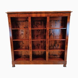 Antique Open Book Cabinet