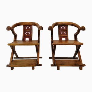 Set asiatischer Thronstühle, 1960er
