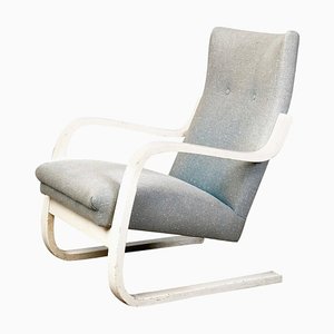 Stuhl mit hoher Rückenlehne von Alvar Aalto für Oy Furniture, 1940