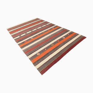 Alfombra Kilim vintage de lana