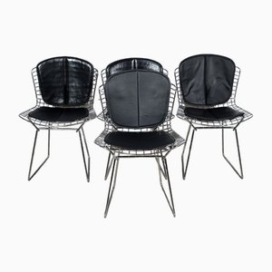 Stühle aus Stahldraht von Harry Bertoia für Knoll, 1970er, 4er Set