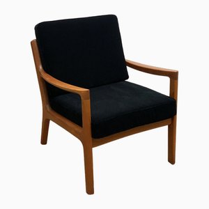 Mid-Century Danish Modern Armchair by Ole Wanscher for France and Son, 1950s