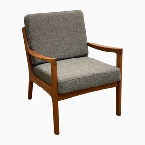 Moderner Dänischer Mid-Century Sessel von Ole Wanscher für France and Son, 1950er