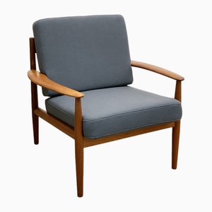 Fauteuil Mid-Century Moderne par Grete Jalk pour France & Søn, Danemark, 1960s