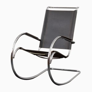 Bauhaus Style Rocking Chair from Fasem, Italy, 1970s