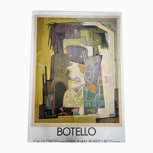 Póster litográfico de Ángel Botello, años 60