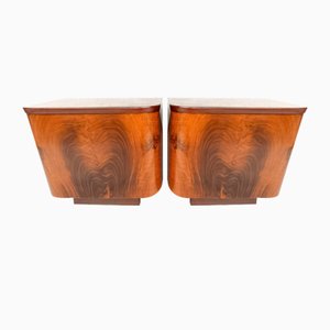 Bedside Tables by Jindřich Halabala for Up Závody, 1960s, Set of 2