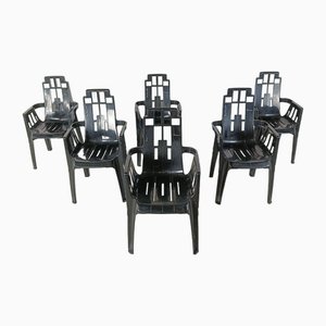 Boston Chairs by Pierre Paulin for Henry Massonnet, 1988, Set of 6