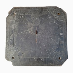 Black Slate Sundial, 1704