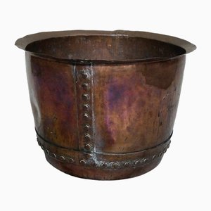 Early Victorian Copper Cauldron, 1840s