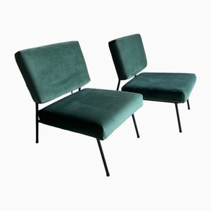 Lounge Chairs by Pierre Guariche for Airborne, 1950s, Set of 2