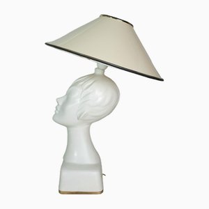 Mid-Century Ceramic Table Lamp from Sicas, Italy, 1960s