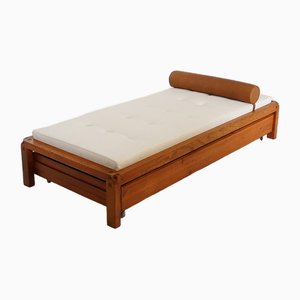 Sofá cama L03 francés de Pierre Chapo, años 70
